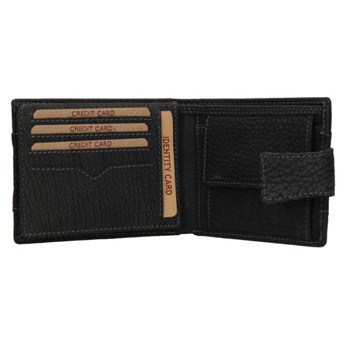 Lagen peněženka V 98 W Black, velikost varianta