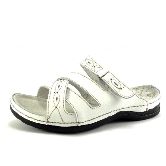 Aurelia bílé pantofle LR52341, velikost 37