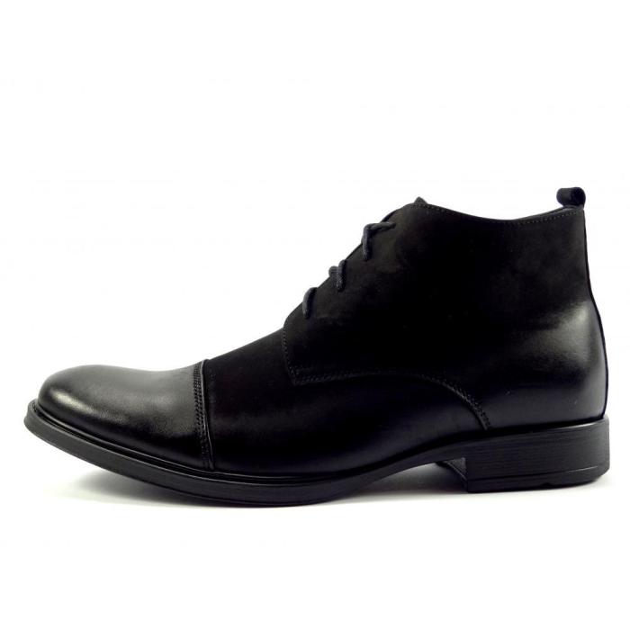 Zadora 807 černá kotníková obuv