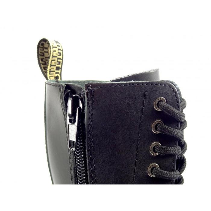 Steel boty 15 dírek 135/136/O/ZIP/ černá 26, velikost 40