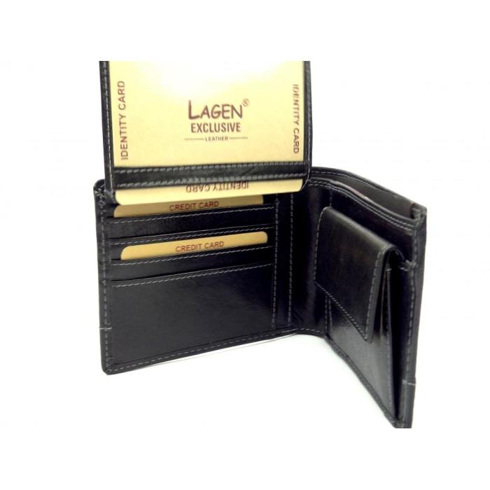 Lagen peněženka černá LM64665/T