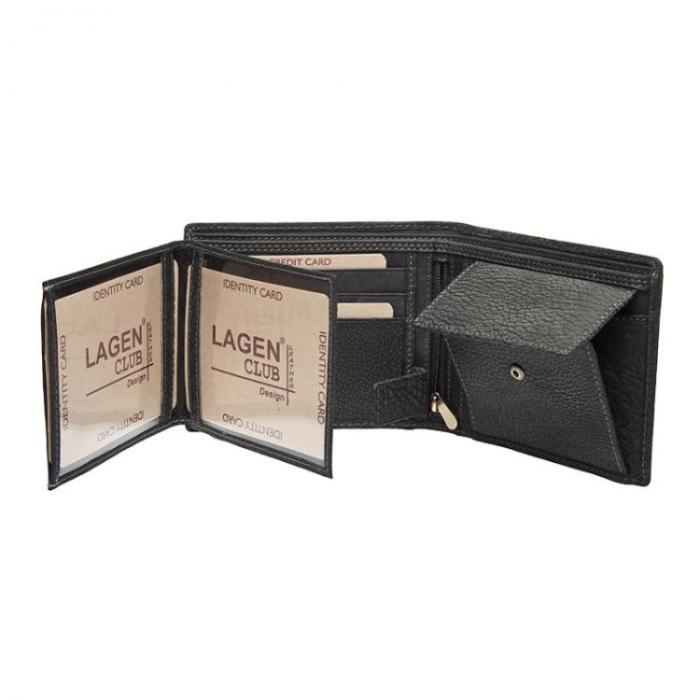 Lagen V 76/W černá peněženka
