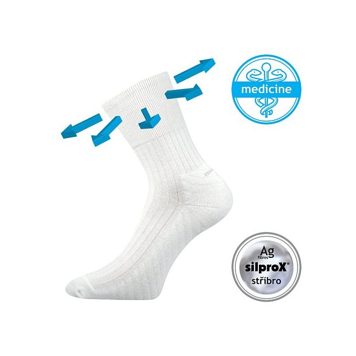 Voxx ponožky bílé Corsa Medicine