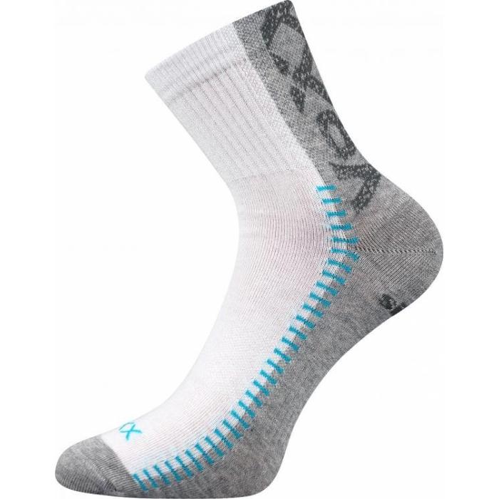 VoXX bílá ponožka Revolt 3 páry, velikost 47-50