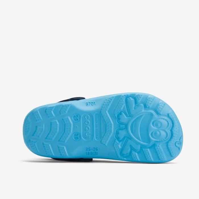 COQUI sandály dětské Little Frog 8701  blue navy, velikost 20-21