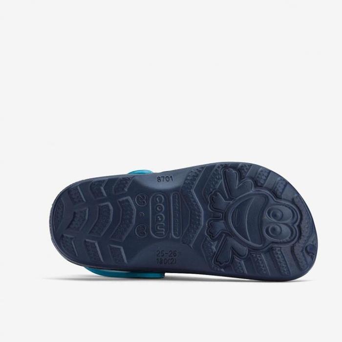 COQUI sandály dětské Little Frog 8701  navy blue, velikost 27-28