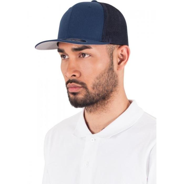 Kšiltovka Brandit Flexfit Mesh Trucker Cap navy L/XL 7050.8, velikost varianta