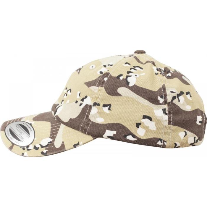 Kšiltovka Brandit Low Profile Camo Washed Cap 6 dessert 7048.17