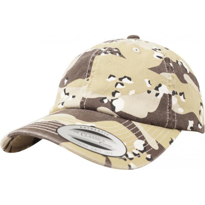 Kšiltovka Brandit Low Profile Camo Washed Cap 6 dessert 7048.17