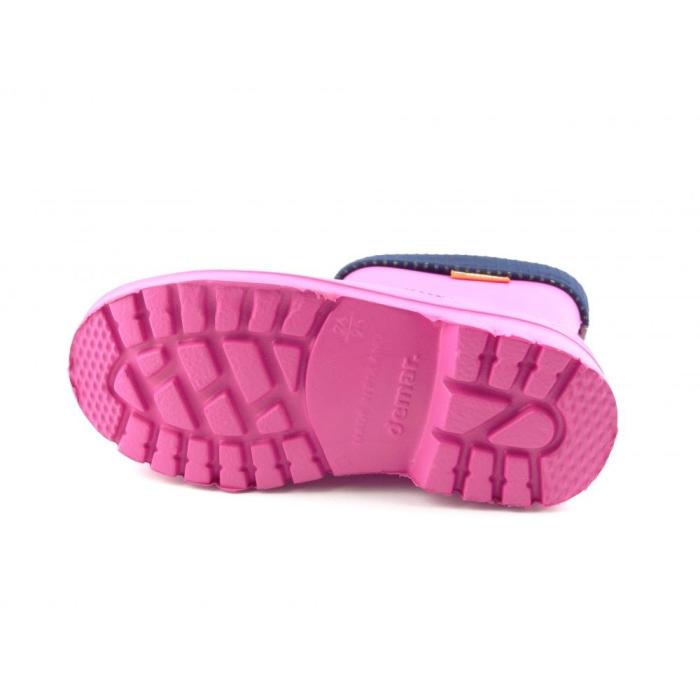 Holínky dětské Demar DINO 0310 růžová, velikost 20-21