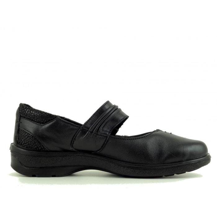 Polobotka letní Aurelia 05820 black, velikost 37
