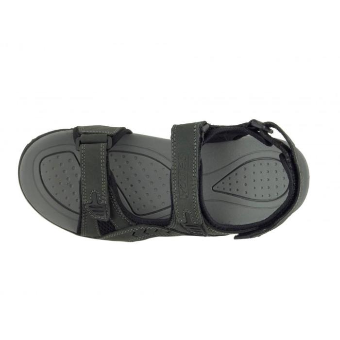 Sandál kožený Selma MR 55015 šedá, velikost 41