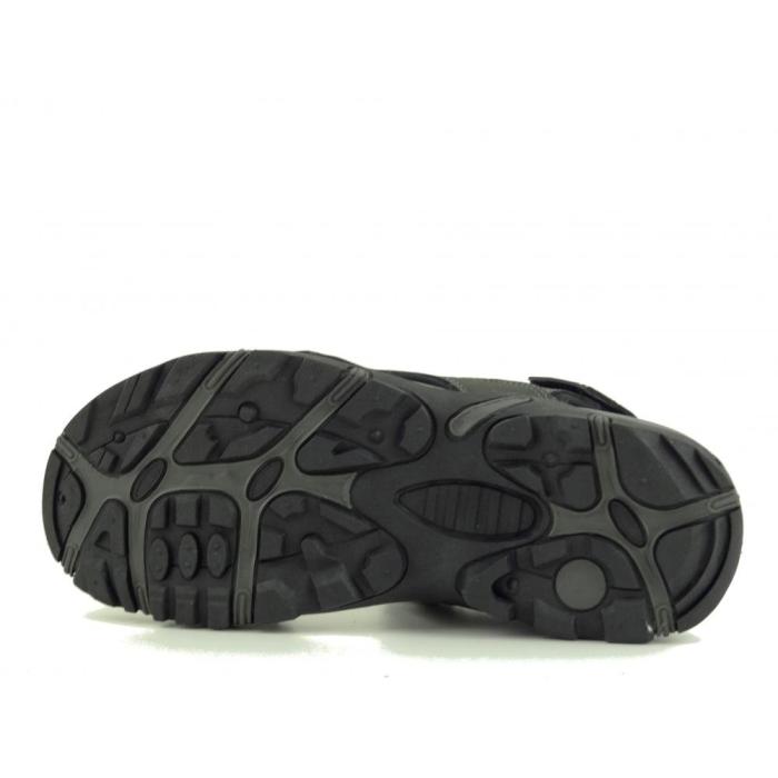 Sandál kožený Selma MR 55015 šedá, velikost 42