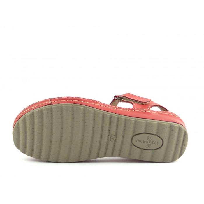 Aurelia sandál N243L18  10 červená, velikost 37