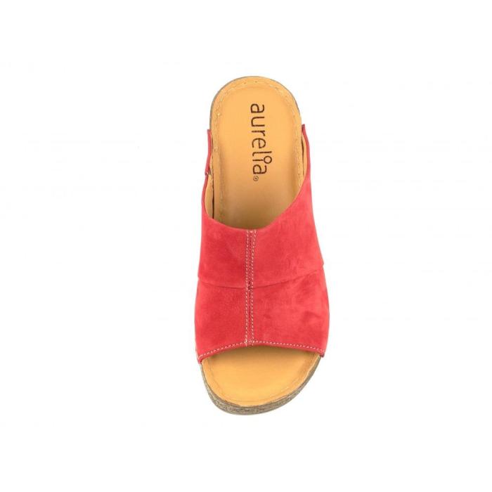 Aurelia pantofle K118 391 červená, velikost 40