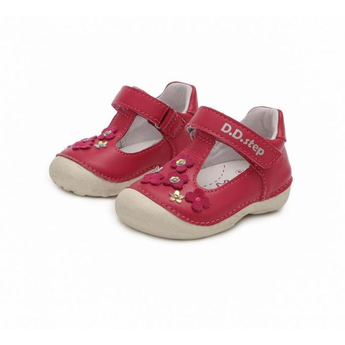 Dívčí sandál D.D. step 015 467B tmavě růžová, velikost 24