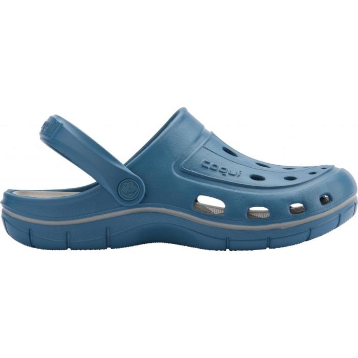 Coqui 6351 sandál Jumper niagara blue/grey