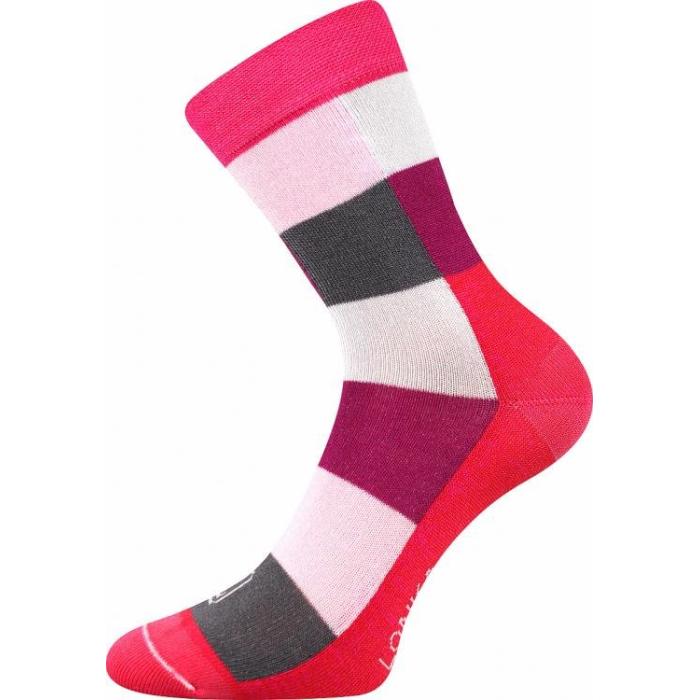 Lonka ponožky Bamcubik mix B holka barevná, velikost 25-29