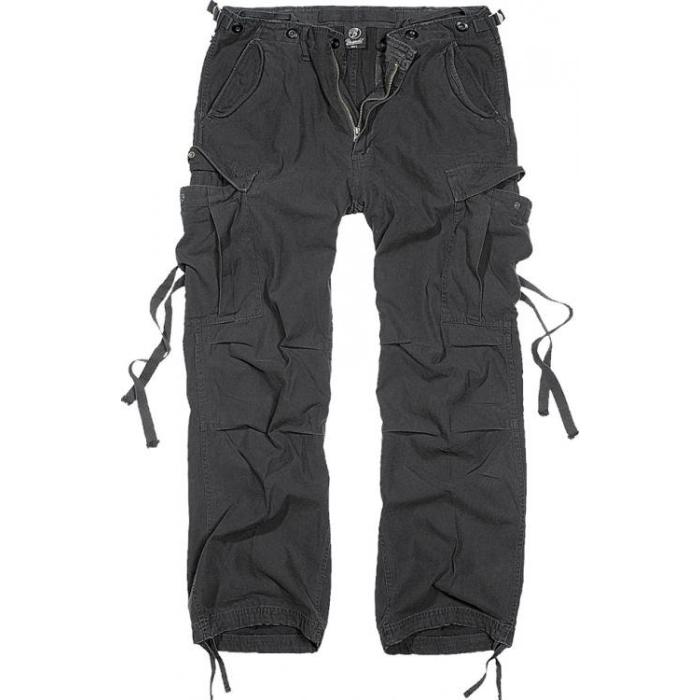 Brandit kalhoty 1001 M65 Vintage černá, velikost 2XL