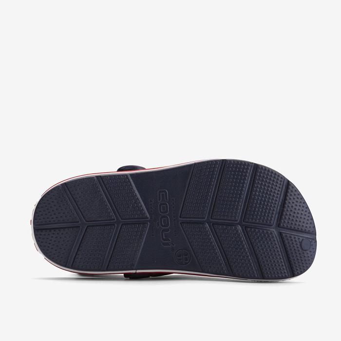 COQUI obuv 6423 navy whtie navy, velikost 30-31