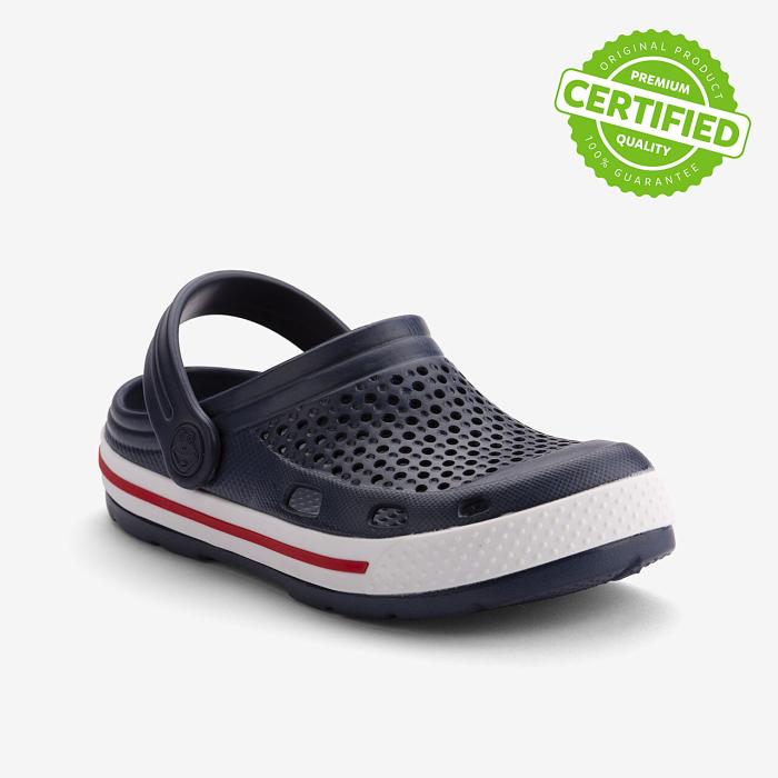 COQUI obuv 6423 navy whtie navy, velikost 30-31