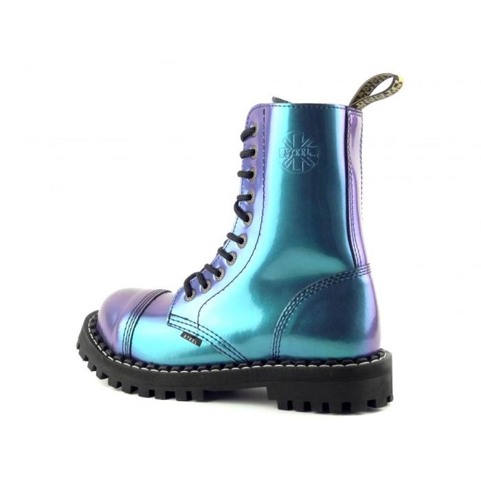 Steel boty 10 dírek 105/106/O/D15 D15 Metal Blue, velikost 36