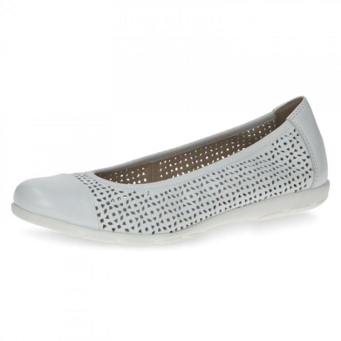 Caprice baleríny 22151 20 white nappa, velikost 39