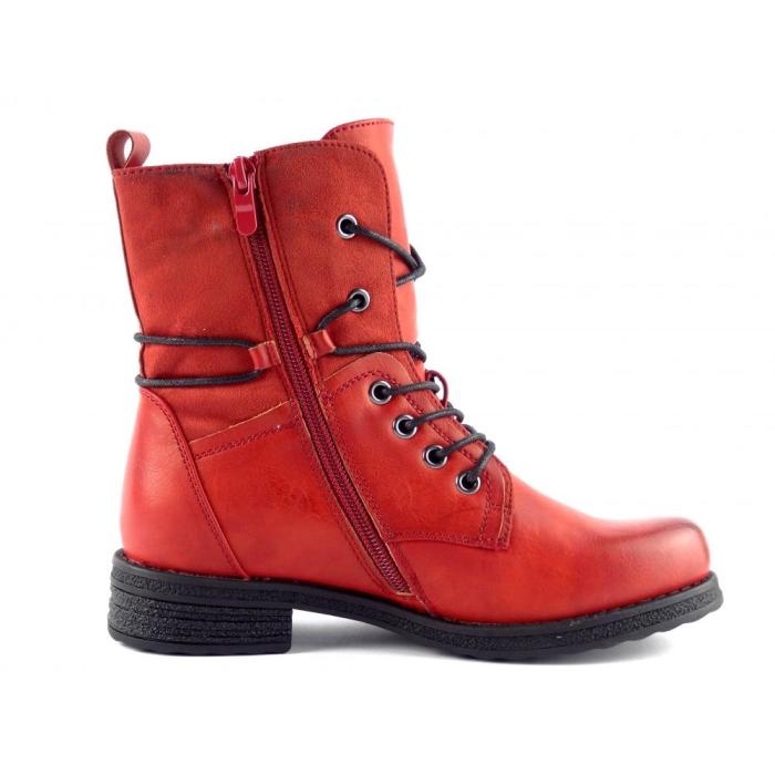 Evento kotníková obuv 20BT35-3068 red, velikost 37