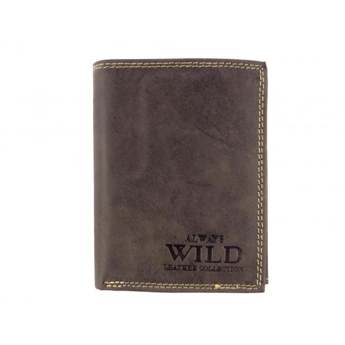 Wild peněženka N4PCHM0990 hnědá