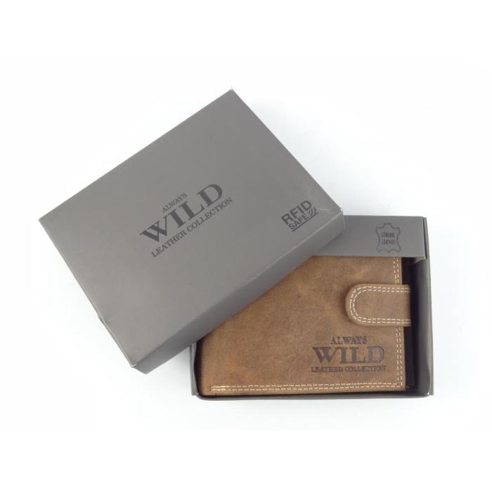 Wild peněženka N992LPCHM 1096 hnědá