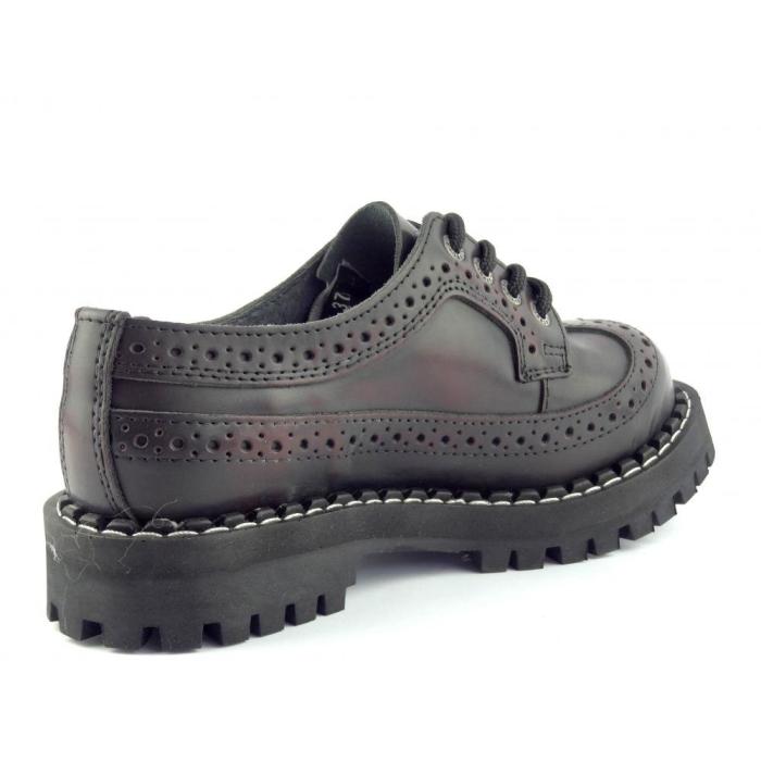 Steel boty 4 dírkové 112/O Oxford bur/black, velikost 36