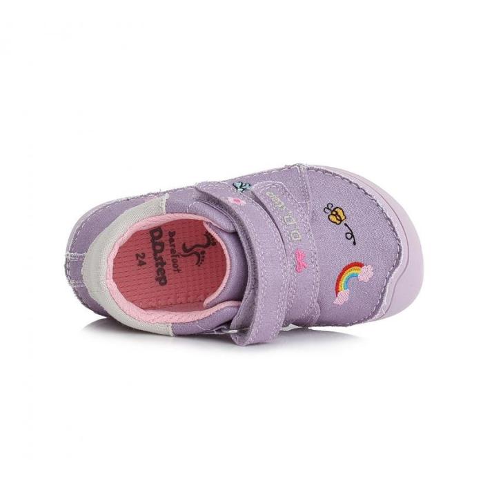 D.D.step barefoot botičky C073 Mauve 329A, velikost 20