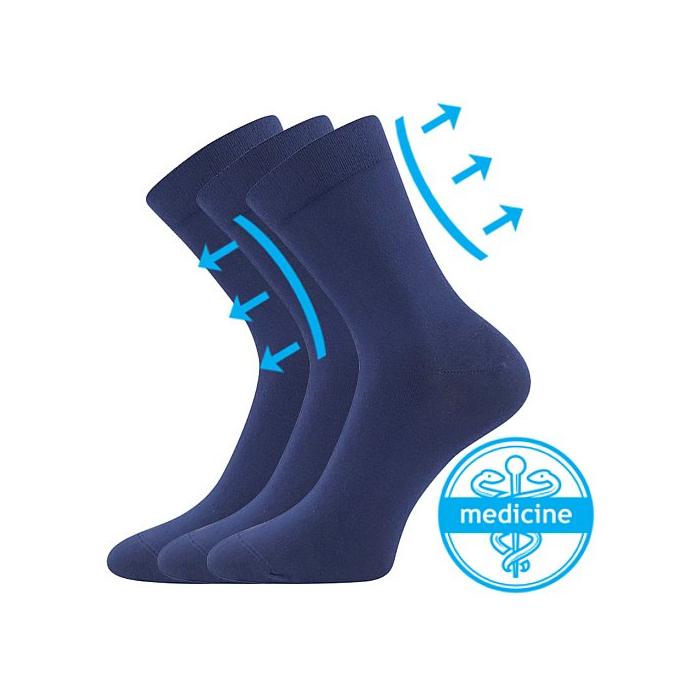 VoXX ponožky Drmedik tmavě modrá, velikost 35-38