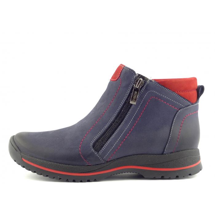 Aurelia kotníková 359 navy blue red, velikost 40