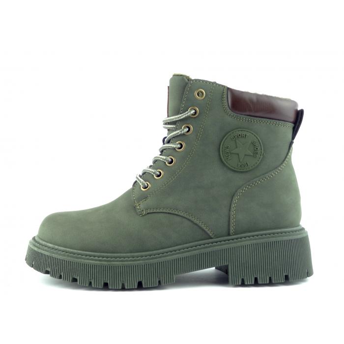 NEWS kotníková obuv 22BT35-5217 dark green