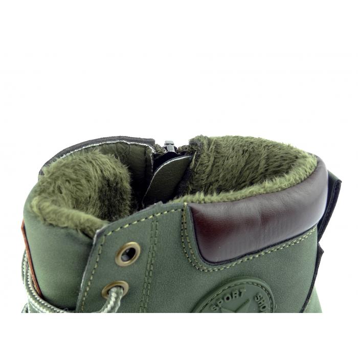 NEWS kotníková obuv 22BT35-5217 dark green, velikost 39
