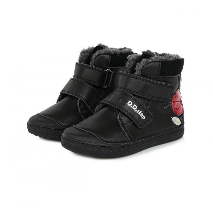 D.D.step zimní obuv w049 315 black, velikost 31