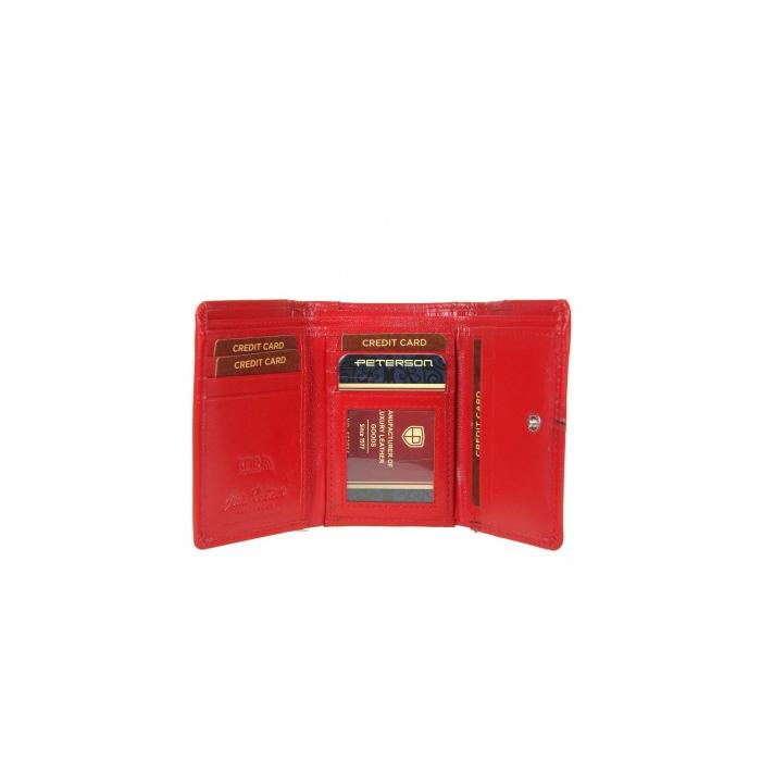 Peterson peněženka PTN RD-17 red