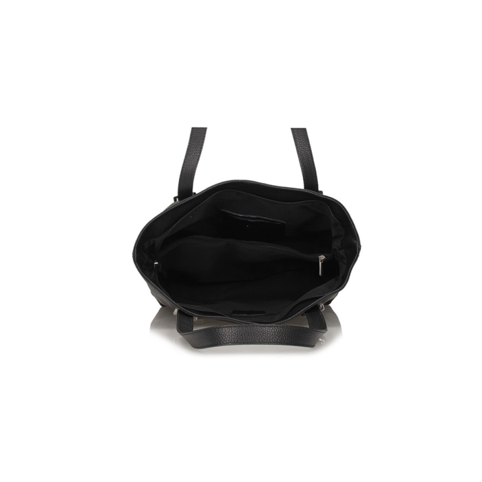 Toscanio kožená kabelka C60 TOS černá