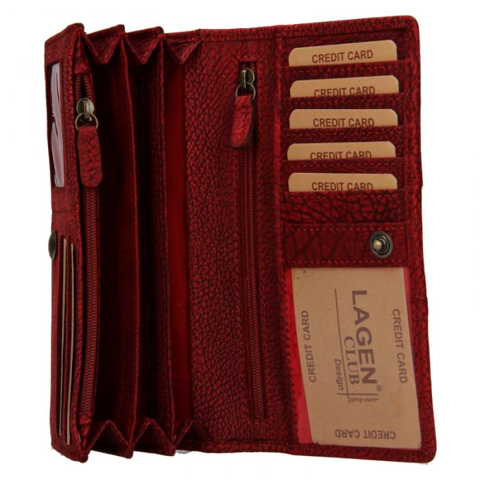 Lagen peněženka PWL 388 W red