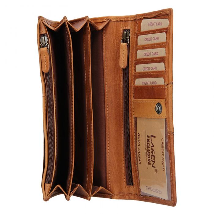 Lagen peněženka PWL 388V brown