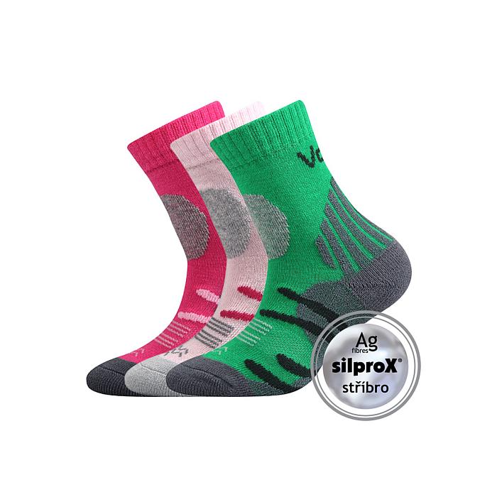 Ponožky dětské Horalik 3 páry Mix A