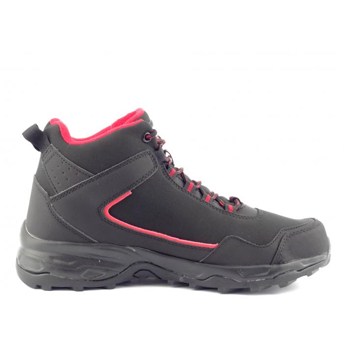 DK kotníková obuv 1029 P black red, velikost 42
