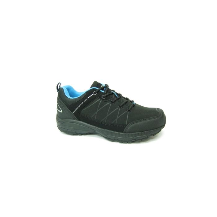 DK obuv softshell 18108 blk/blue