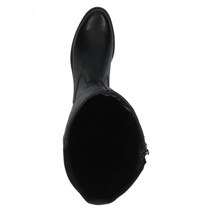 Caprice kozačky 25611 černá, velikost 38.5