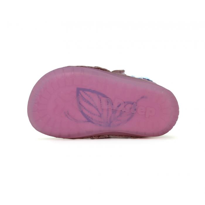 D.D.step dětská obuv Barefoot S070-41484A Pink, velikost 22