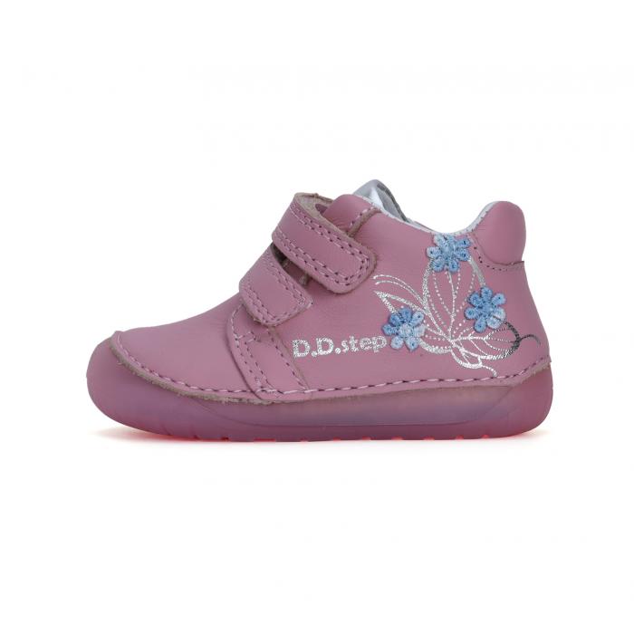 D.D.step dětská obuv Barefoot S070-41484A Pink, velikost 23