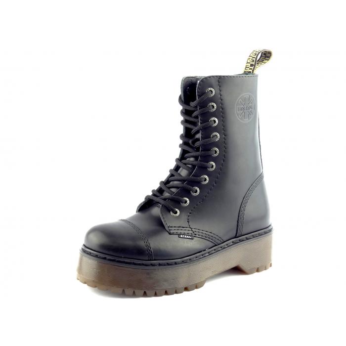 Steel boty 10d. 105/ALS2-DUR bez ocelové špice černá, velikost 40