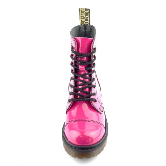 Steel boty 113/AL2/PinkLak Pink Lak 3, velikost 37