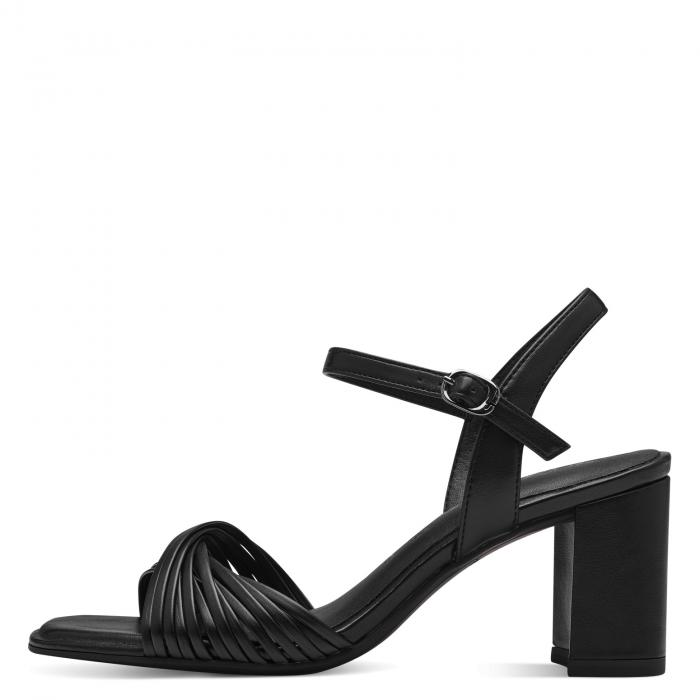 Tamaris sandály letní společenské 28324 Black, velikost 39